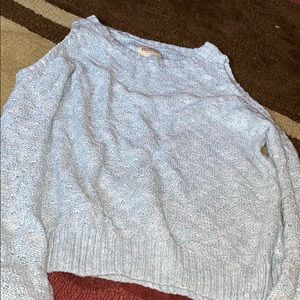 hollister mint green sweater
